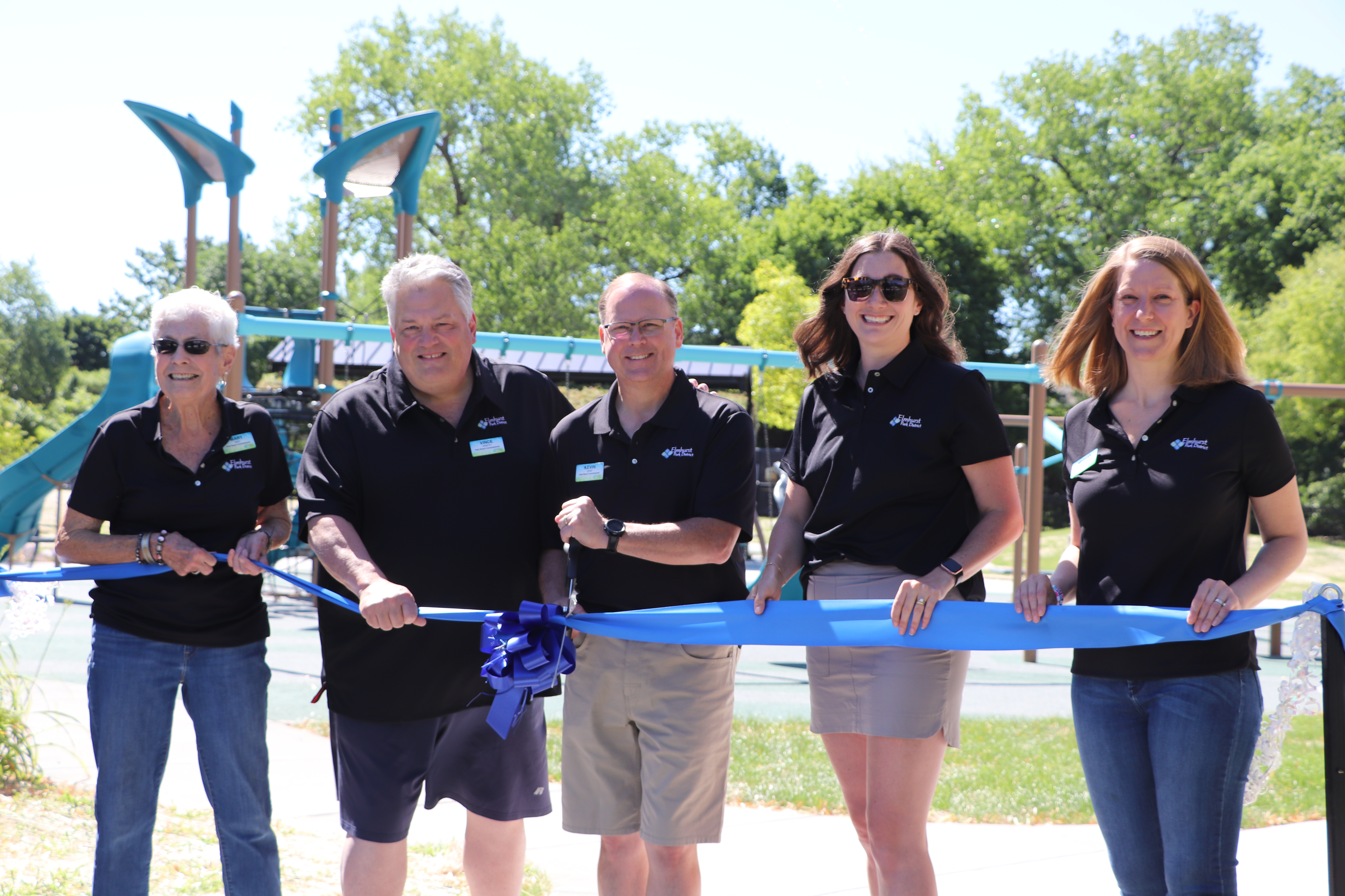 Centennial Park ribbon cutting