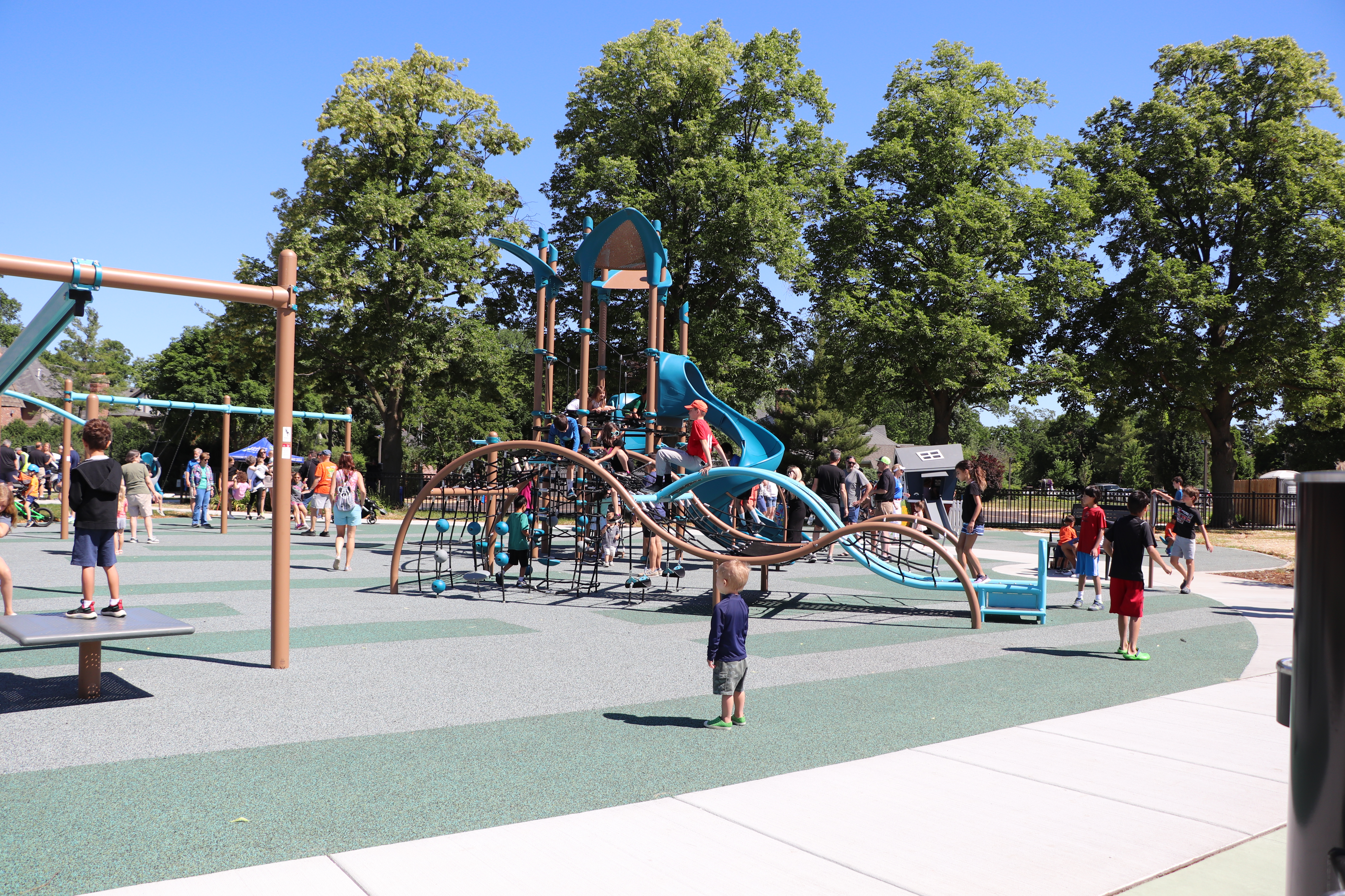 Centennial Park ribbon cutting