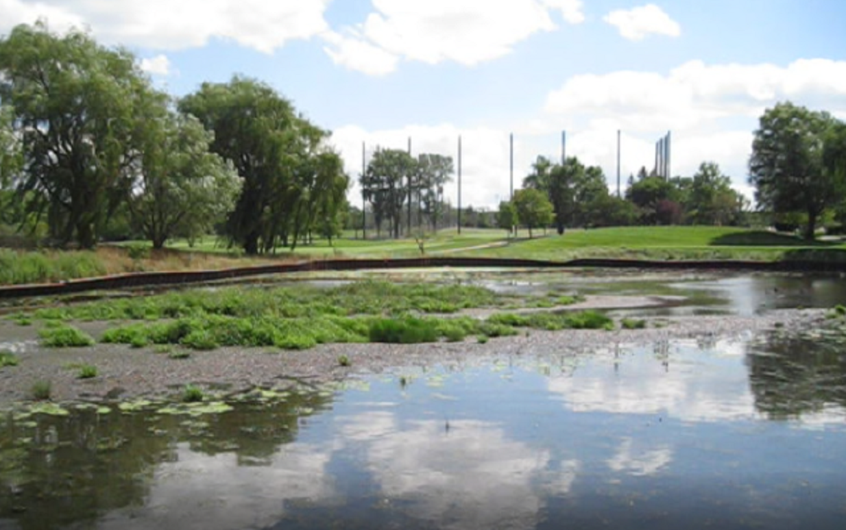 Sugar Creek Restoration Project mud flats