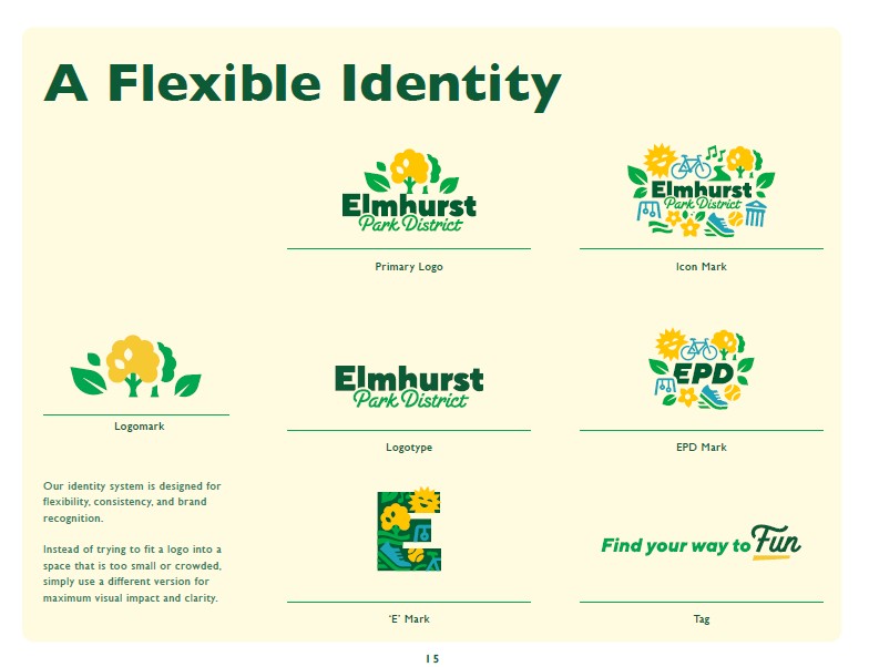 New brand system and visual identity