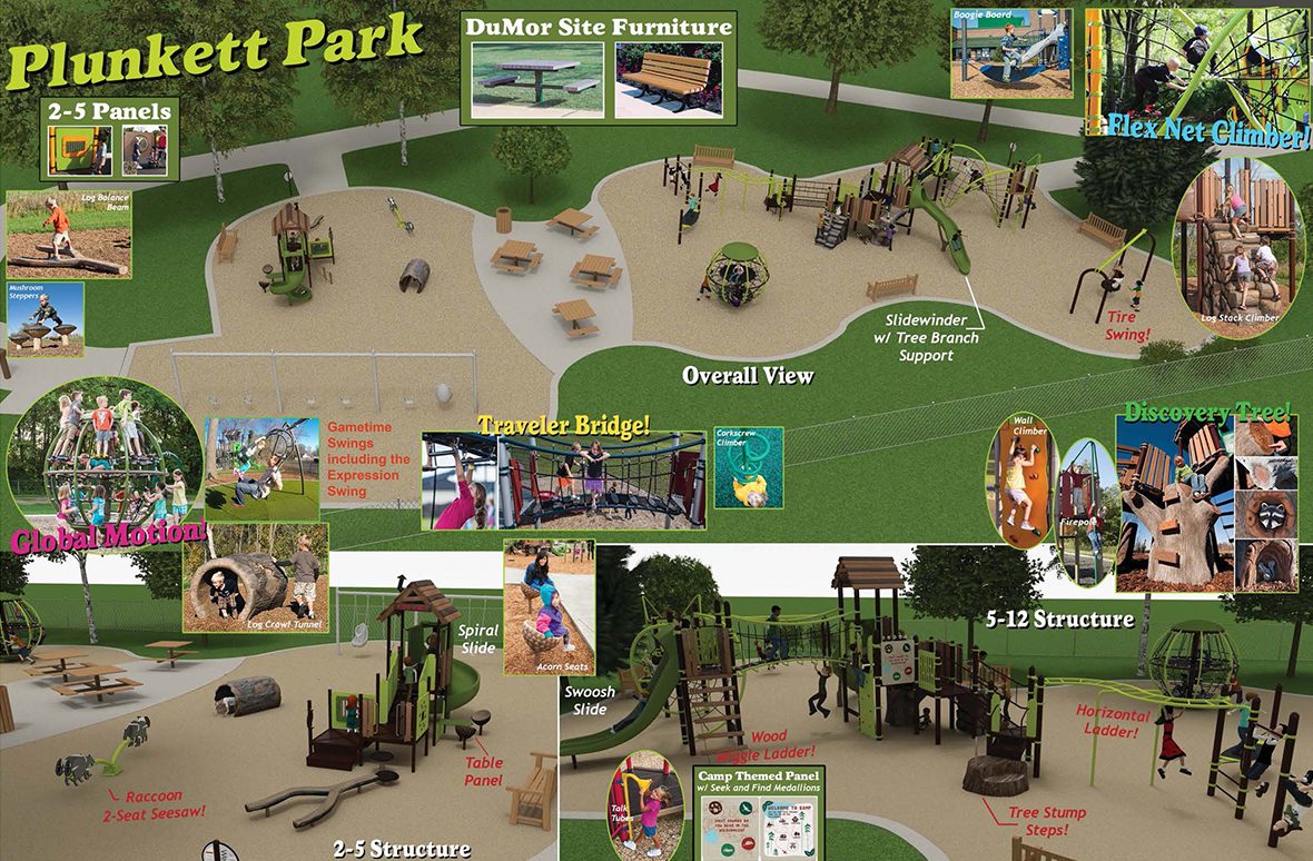 Plunkett Park Playground Plans Approved Elmhurst Park District