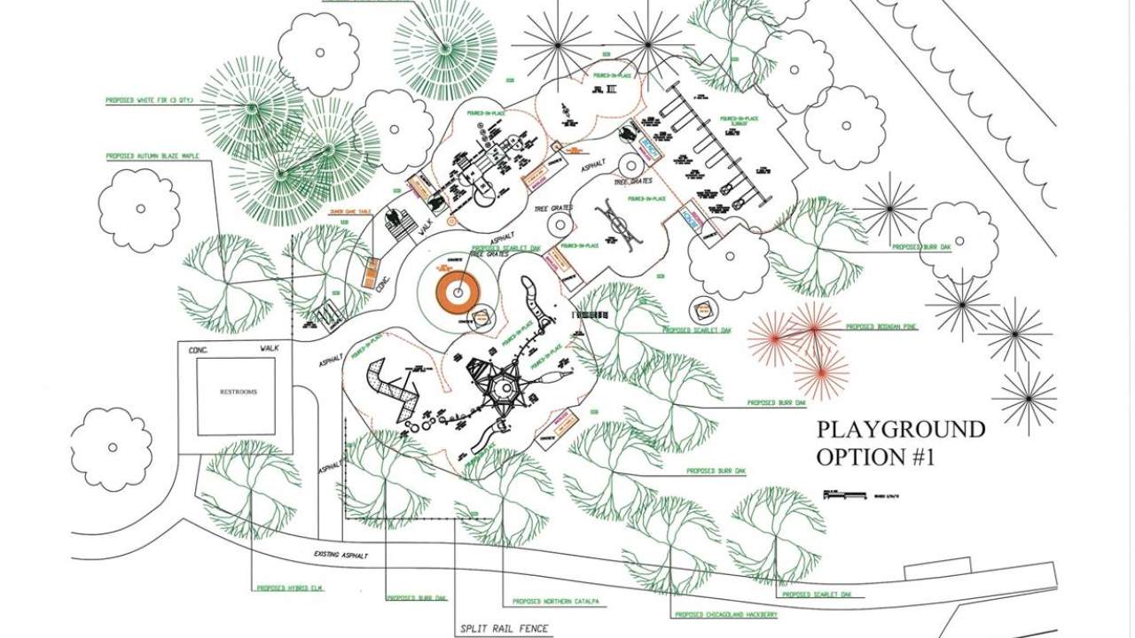 East End Park Playground Option 1