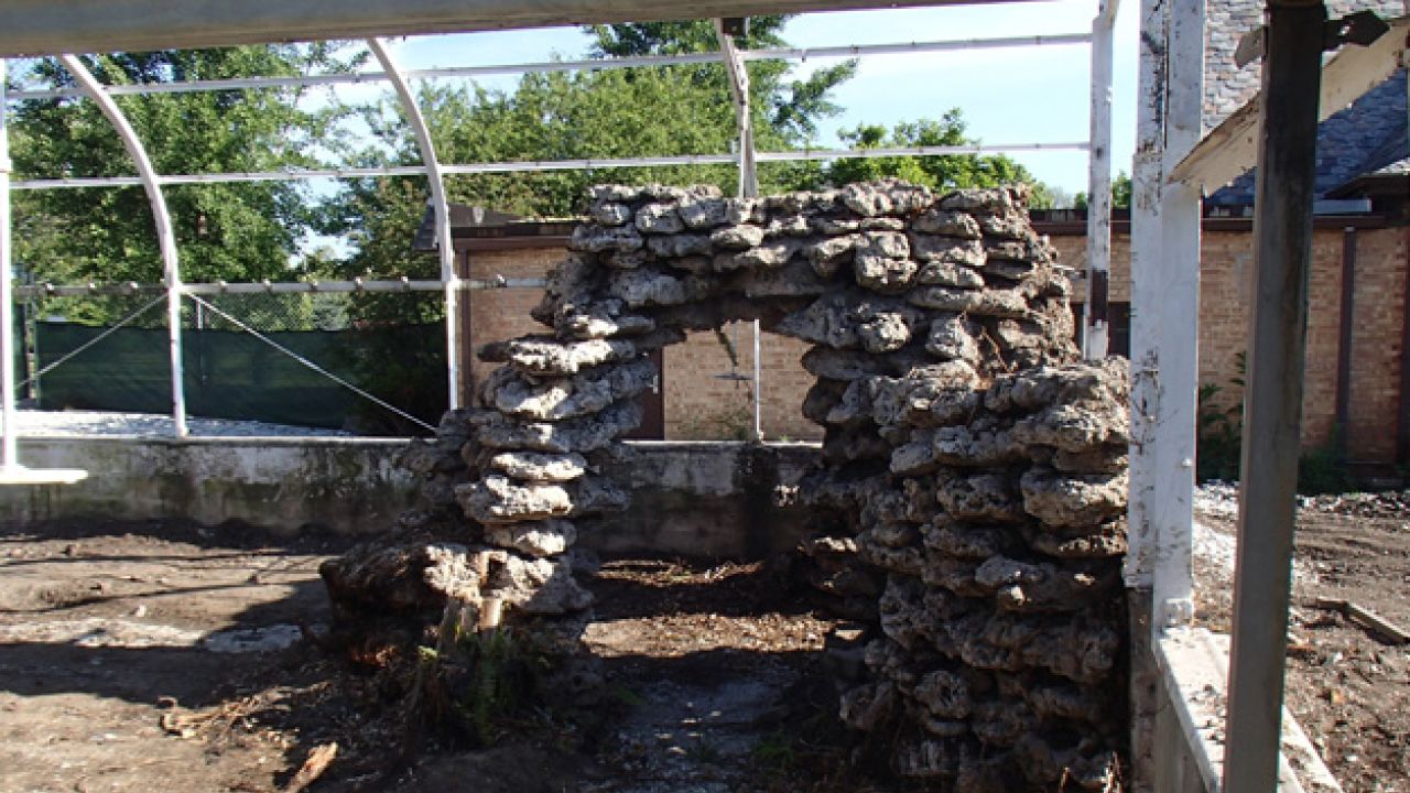 Wilder Park Conservatory & Greenhouse Restoration - Demolition Continues