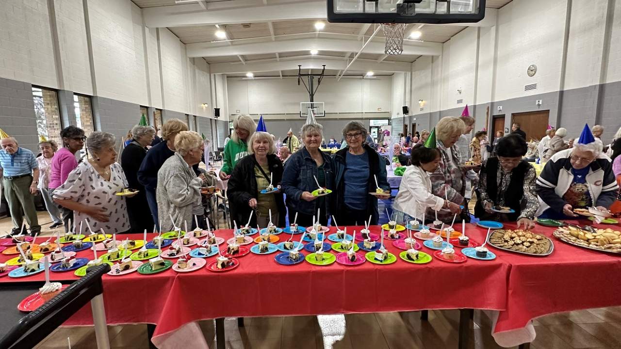 Food and fun at Kies Recreation Center Birthday Bash