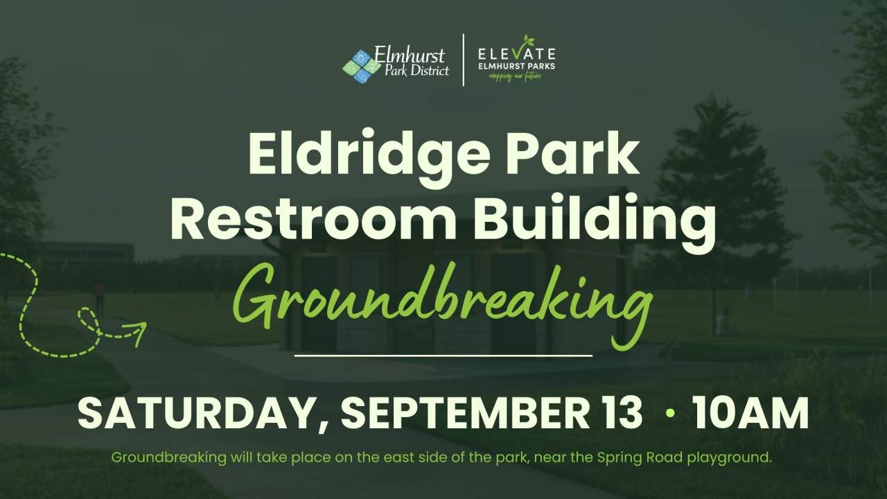 Eldridge Park Restroom Building Groundbreaking 