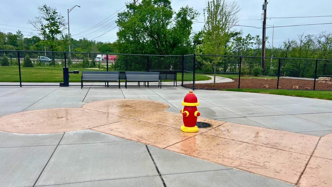 Dog Park splash pad