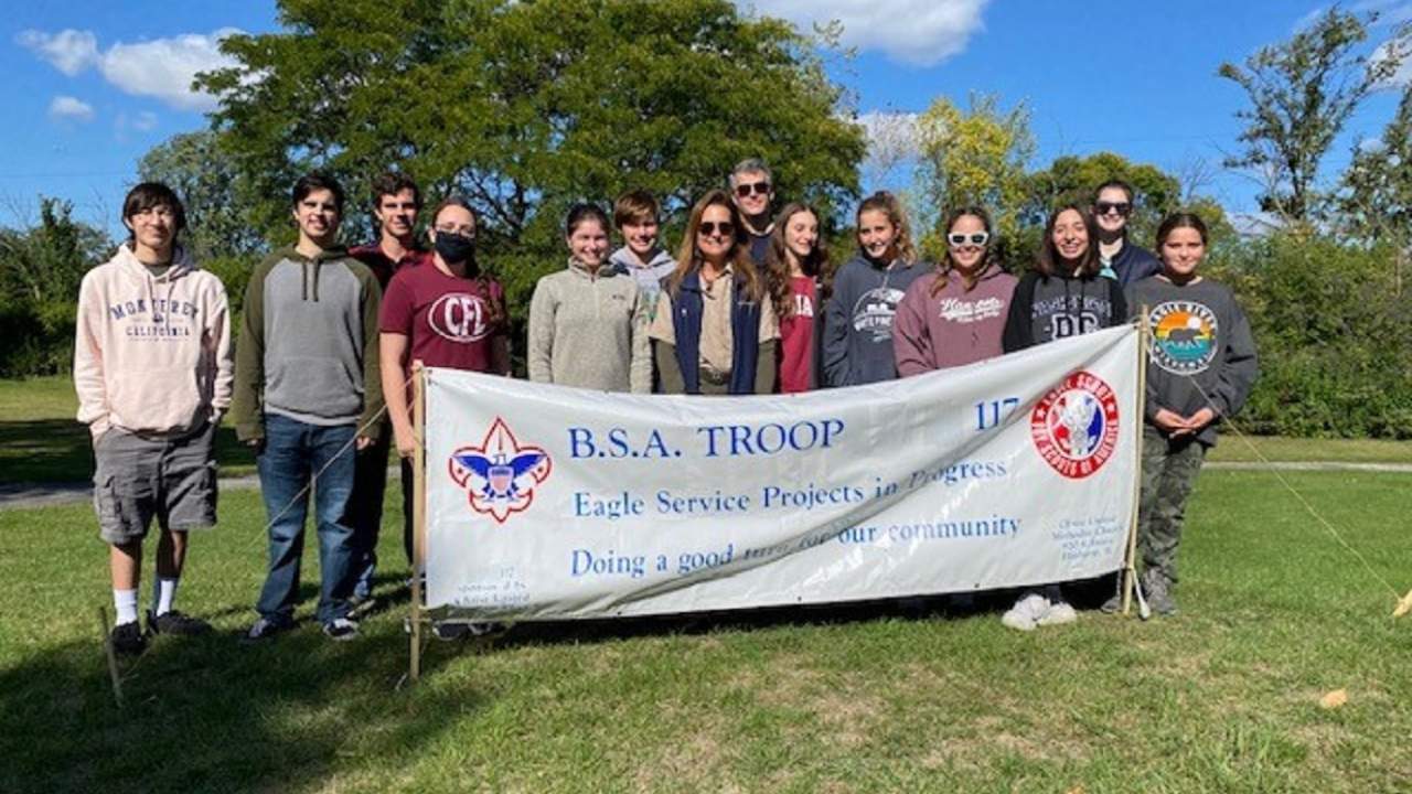 Kiwanis Park Eagle Scout project