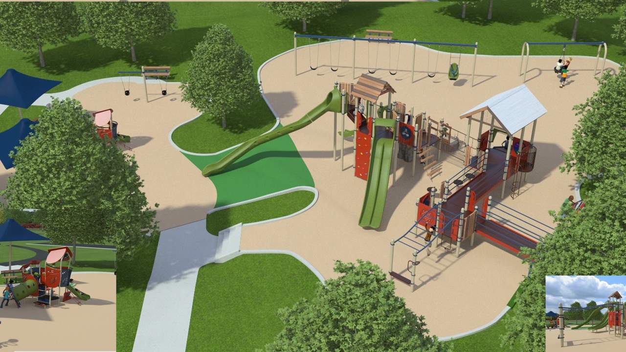 Eldridgge Park east playground master plan