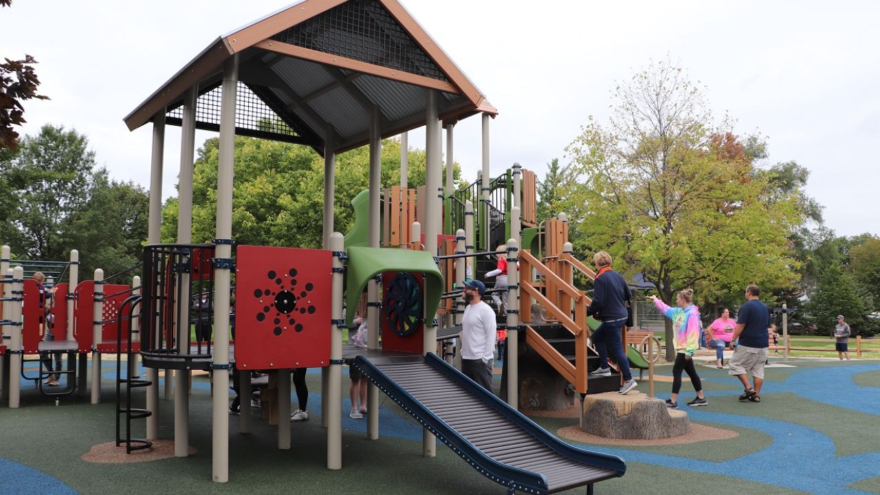 Eldridge Park east playground Spring Road