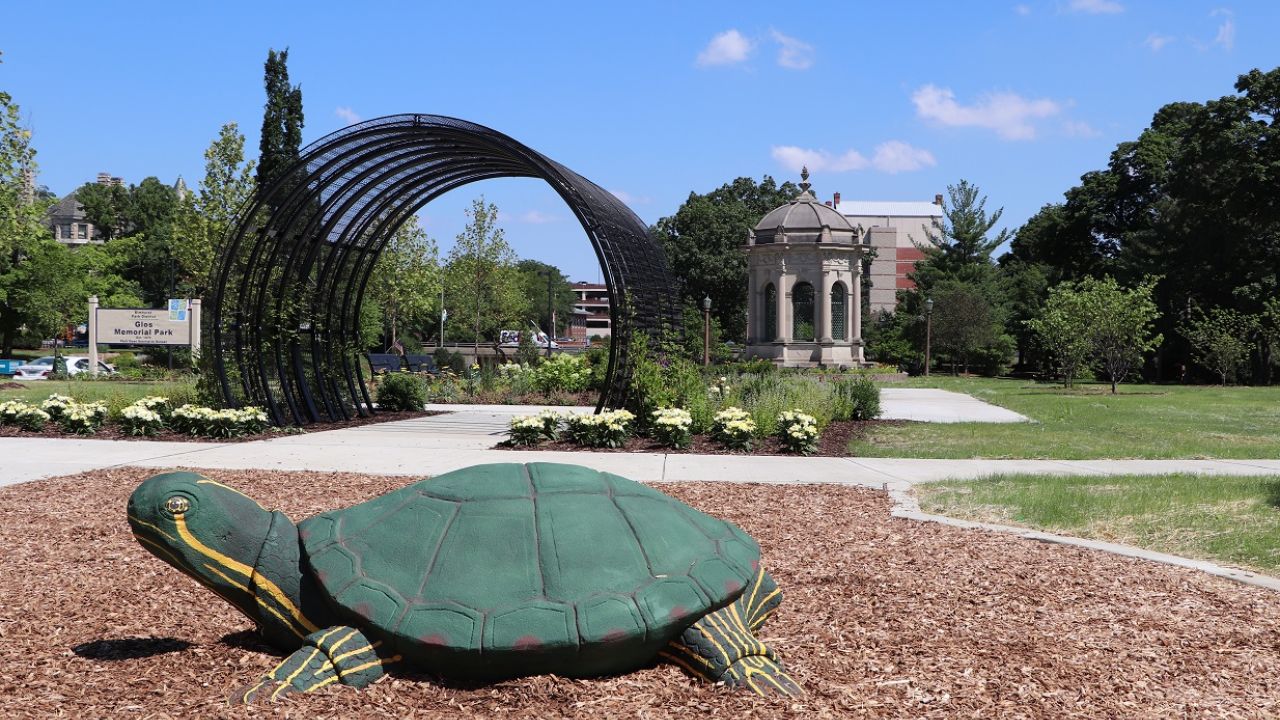 turtle sculpture