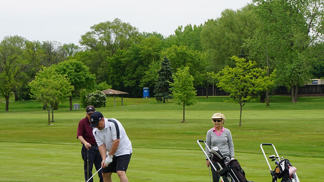 Golfing at Sugar Creek Golf Course