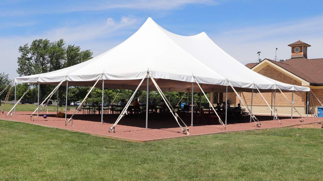 Tent at The Hub