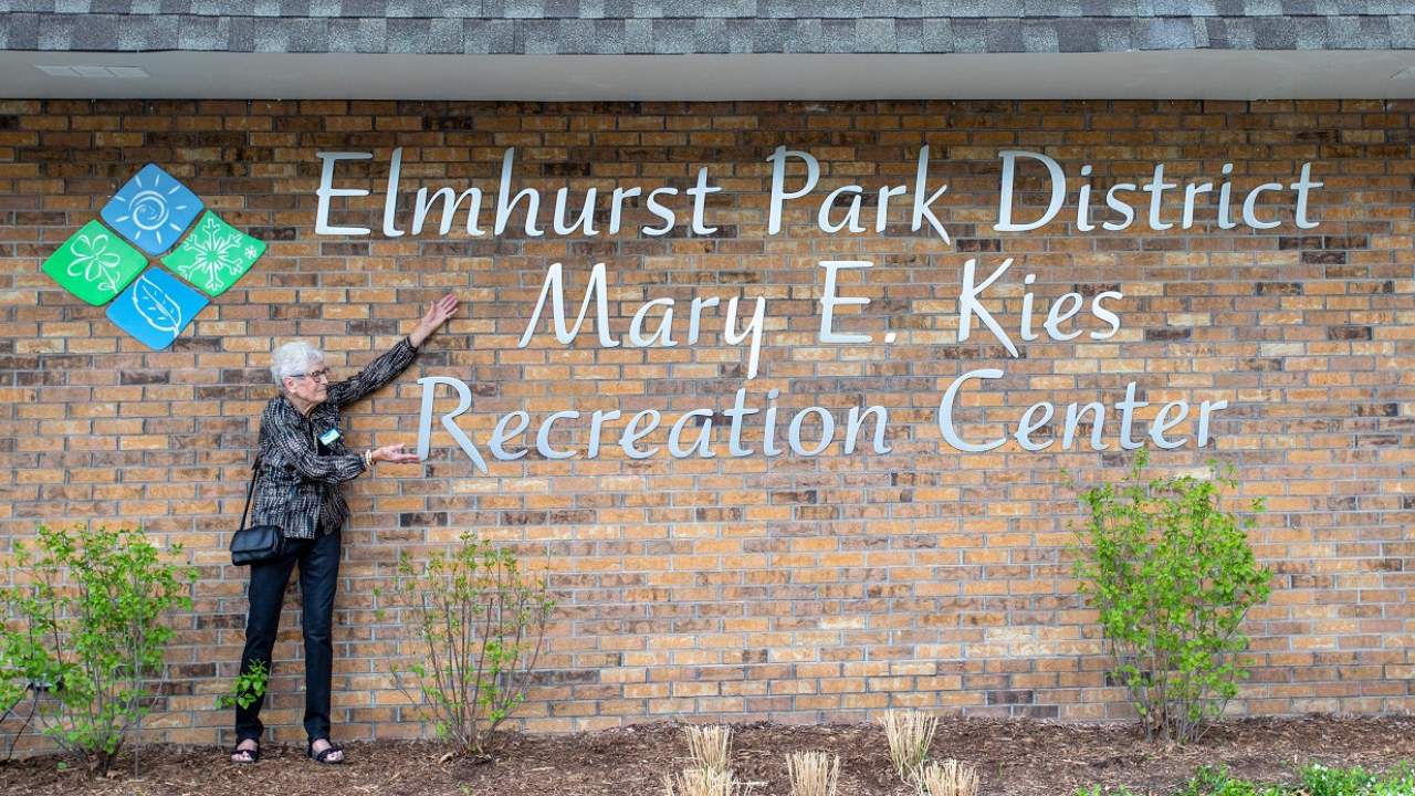 Mary E. Kies Recreation Center dedication