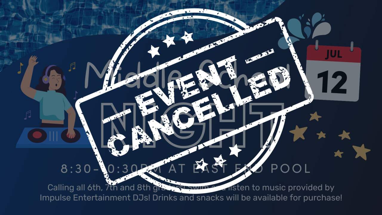 event cancelled