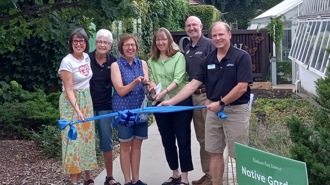 Native Garden Ribbon Cutting