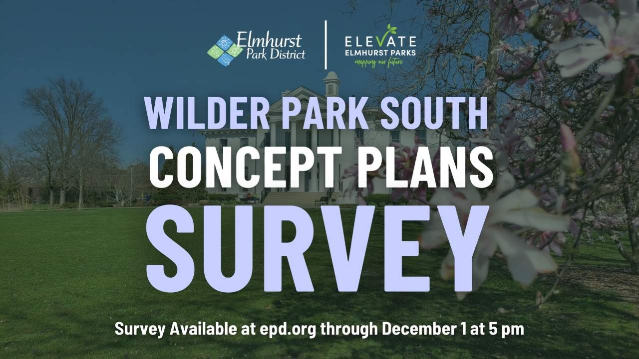 Wilder Park South Concept Plans survey now available