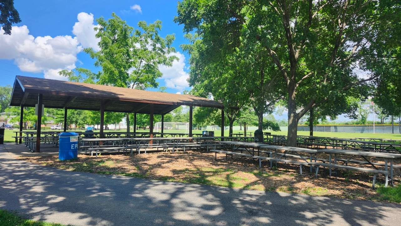 Salt Creek Park picnic shelter