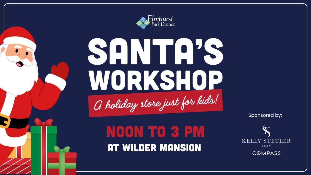 Santa's Workshop at Wilder Mansion