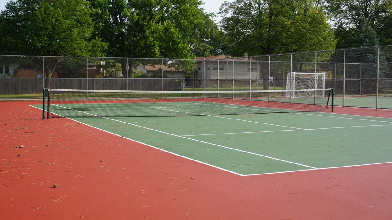 Tennis Court Elmhurst Conrad Fischer Park