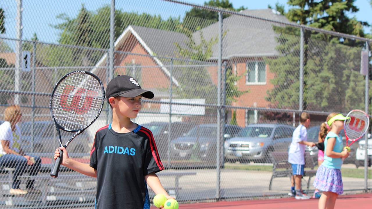 Berens Park tennis courts Elmhurst, IL