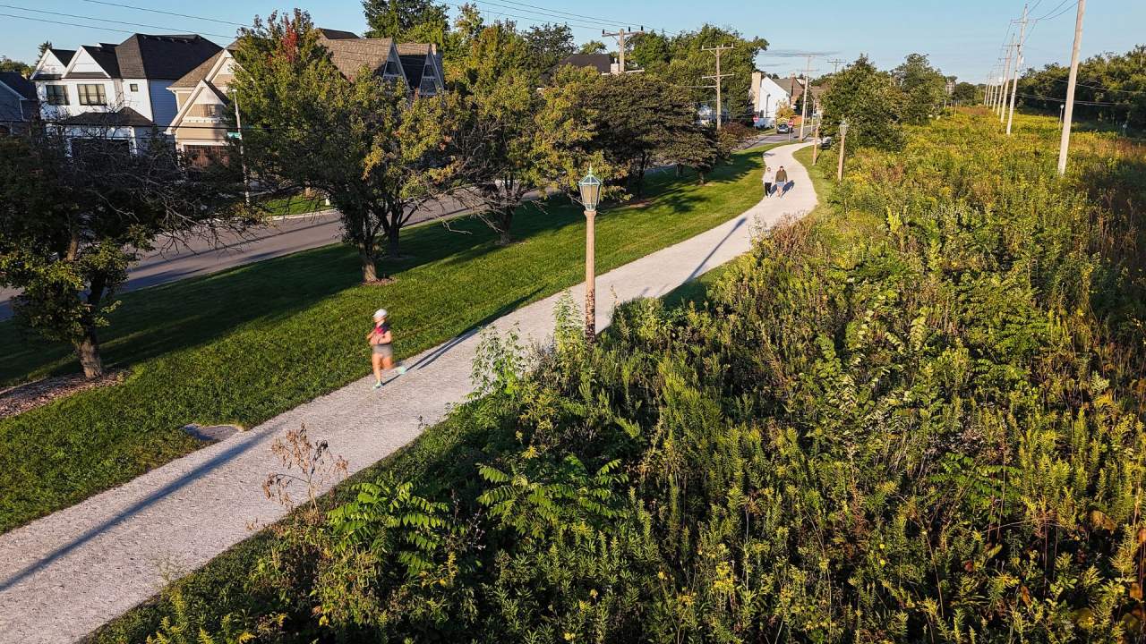 Illinois Prairie Path Elmhurst