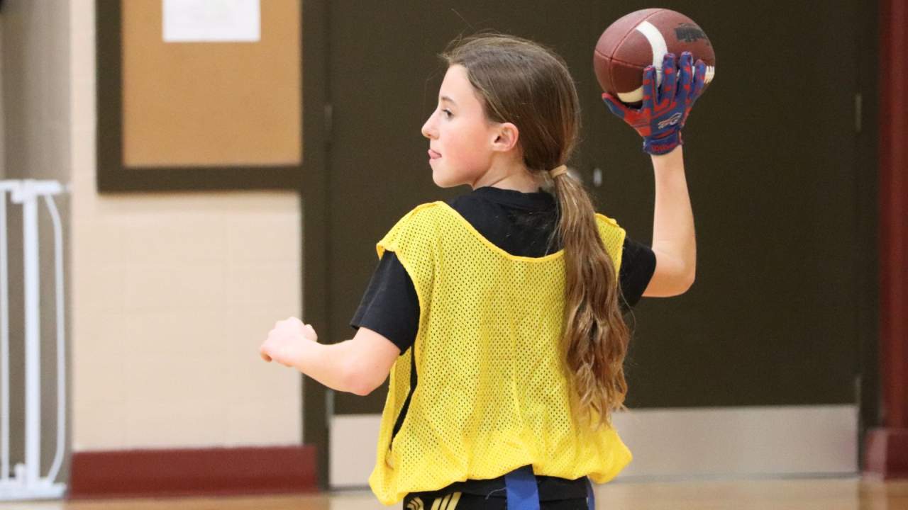 Flag Football class