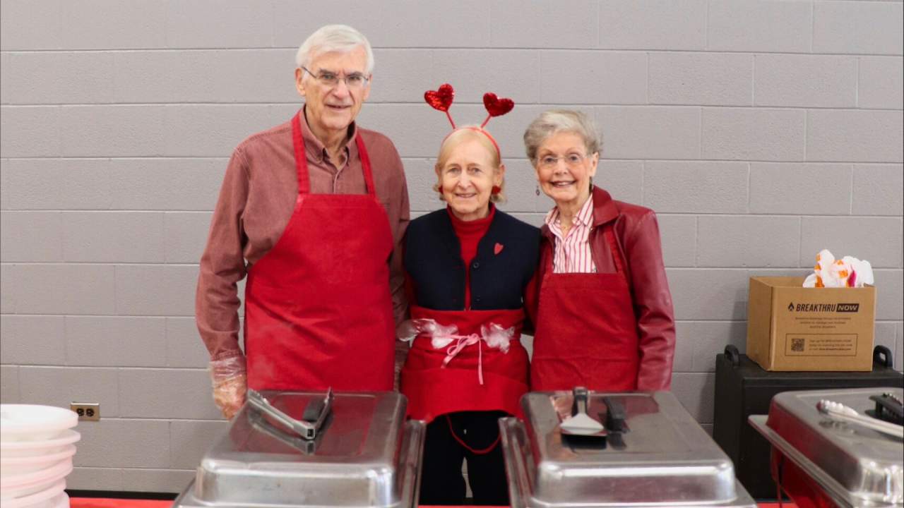 Senior Luncheon volunteers