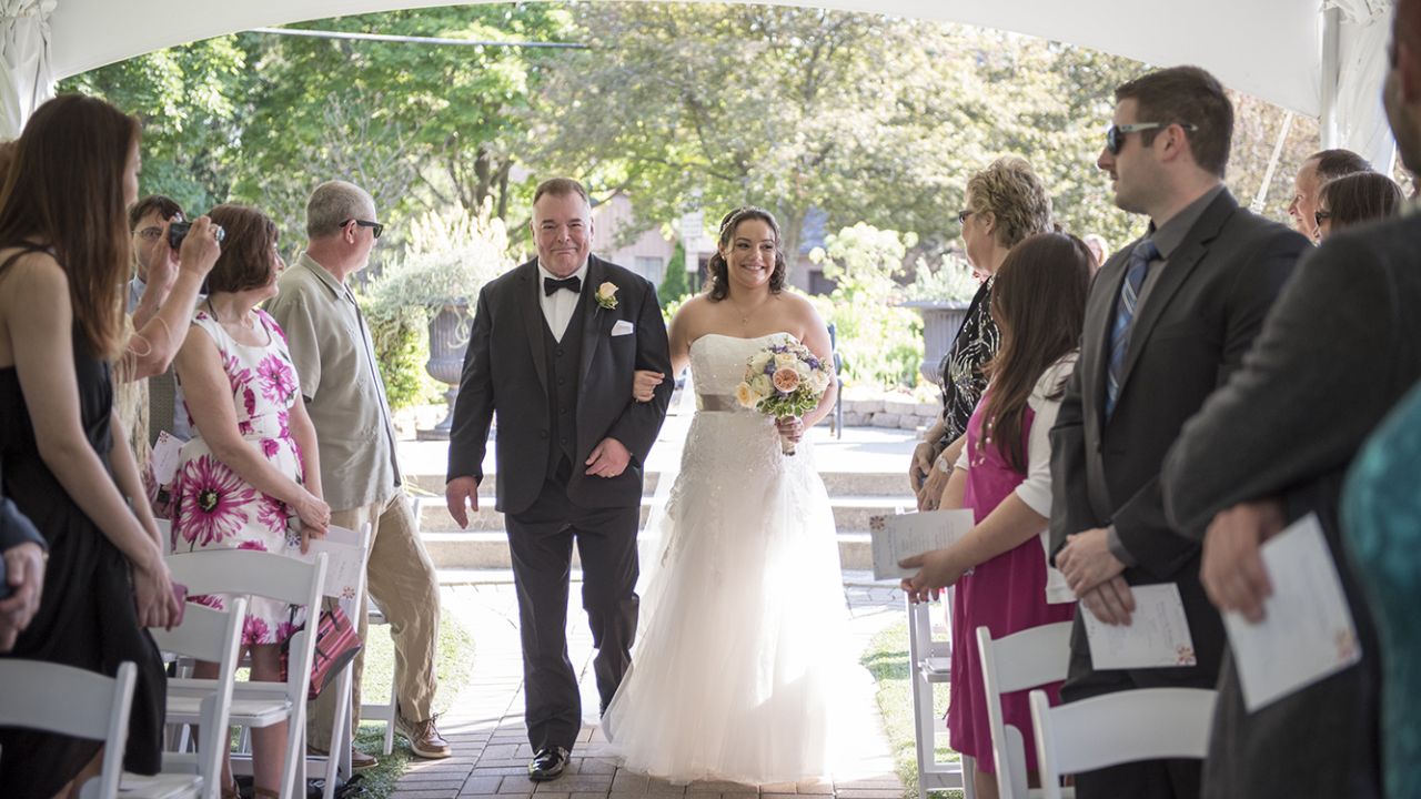 Formal wedding garden, Elmhurst, IL Wilder Park