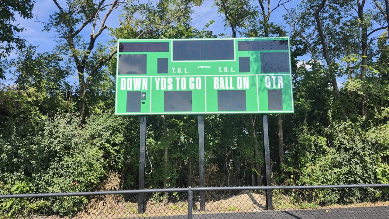 Updated scoreboard