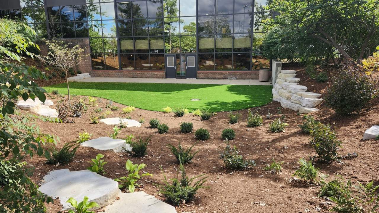 Courts Plus patio