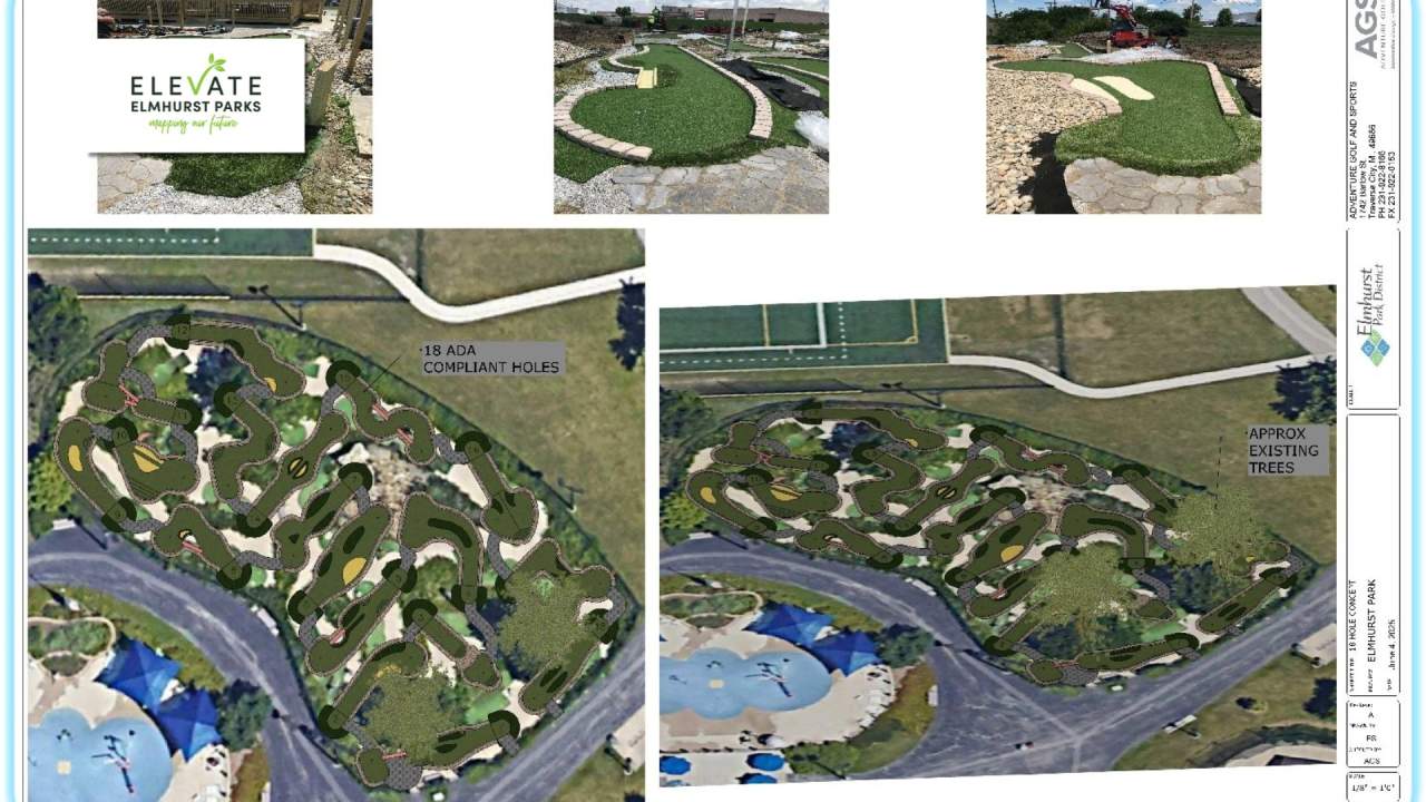 Berens Park Hub Mini Golf Site Redevelopment