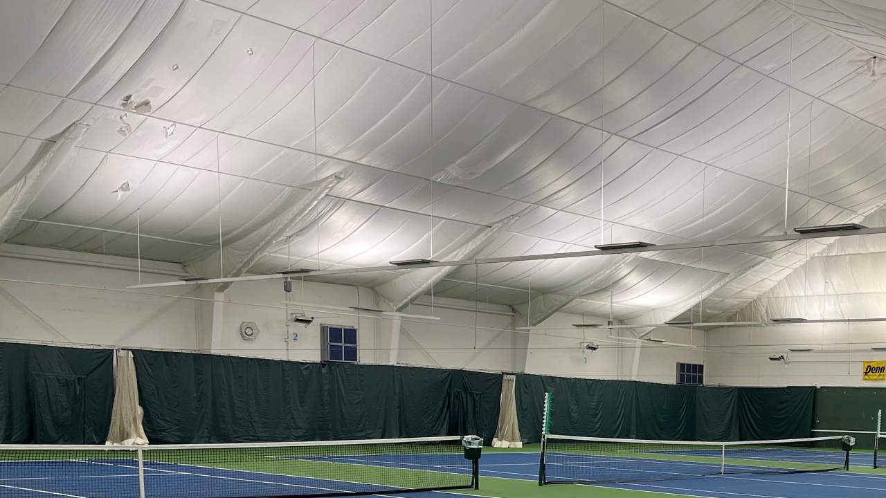 Tennis ceiling liner