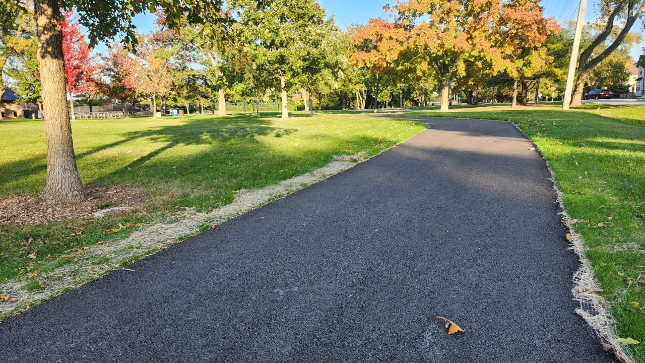 Updated Berens Park Paving