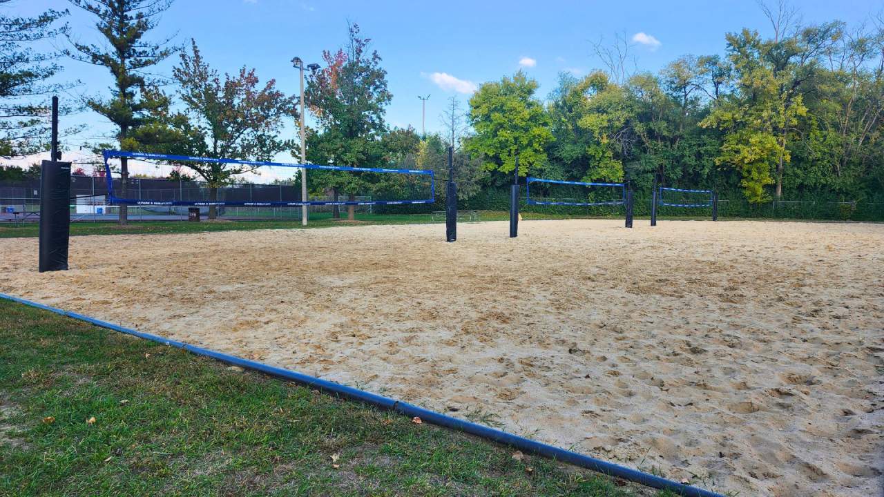 Updated Berens Park Sand Volleyball Court