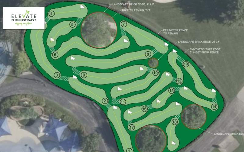 Berens Park Hub Mini Golf Site Redevelopment