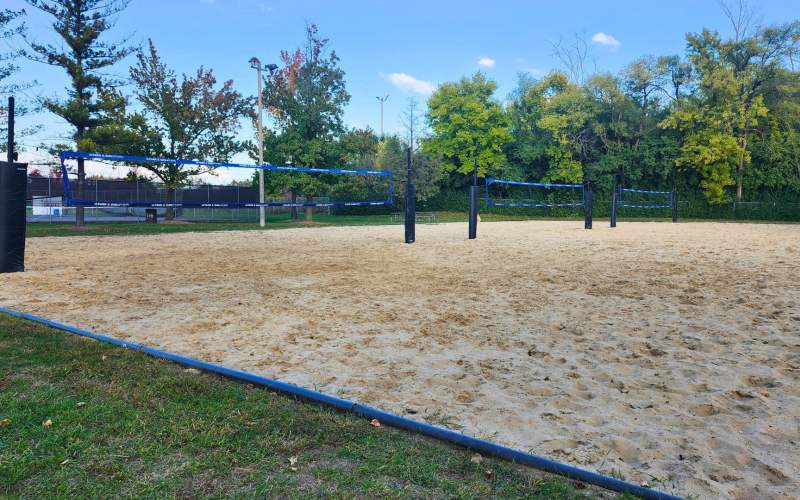 Updated Berens Park Sand Volleyball Court