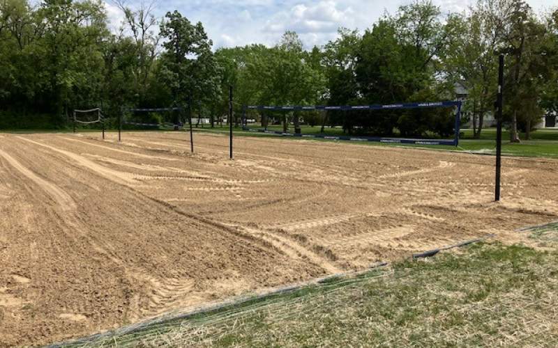Berens Park Sand Volleyball Court