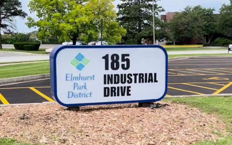 185 Industrial Drive sign
