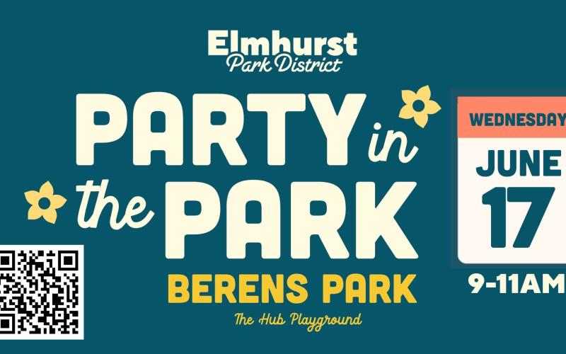 Party in the Park at Berens Park's Hub playground on June 17