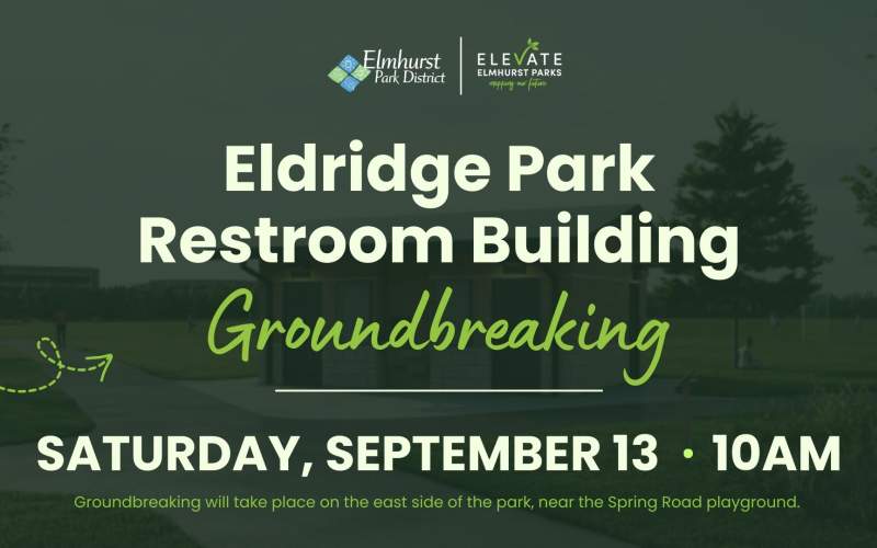Eldridge Park Restroom Building Groundbreaking 