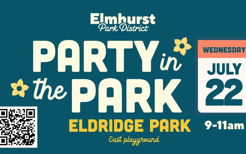Party in the Park on July 22 at Eldridge Park's east playground