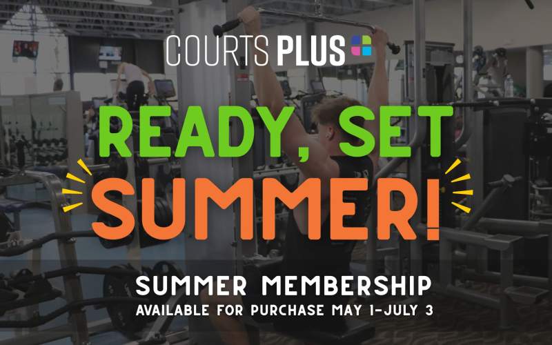 100-Day Courts Plus Summer Membership