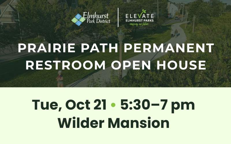 Prairie Path Permanent Restroom Open House