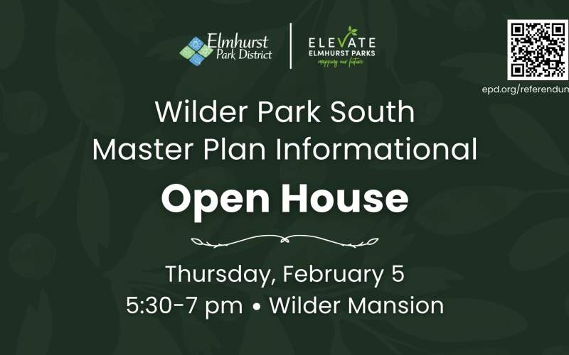 Wilder Park South Master Plan Informational Open House