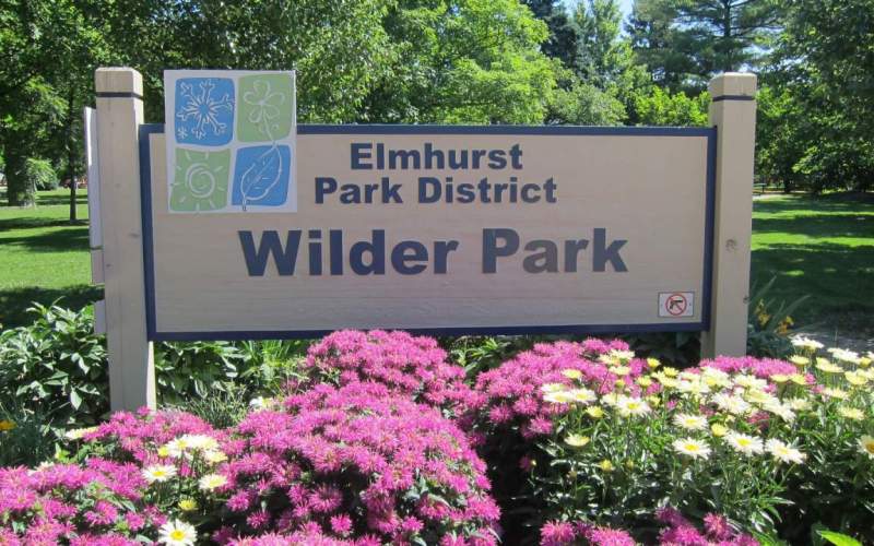 Wilder Park sign