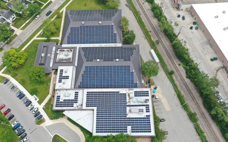 Courts Plus solar panels