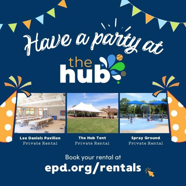 Have a party at The Hub