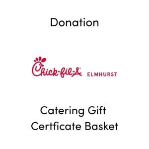 Chick-fil-a donation, Catering Gift Certificate