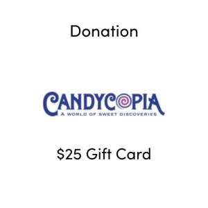 Candycopia - donation $25 gift card