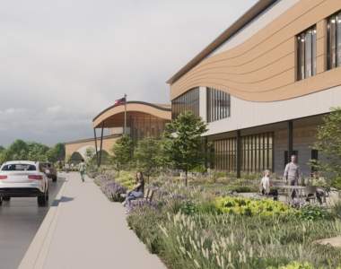 Wagner Community Center Building Elevation